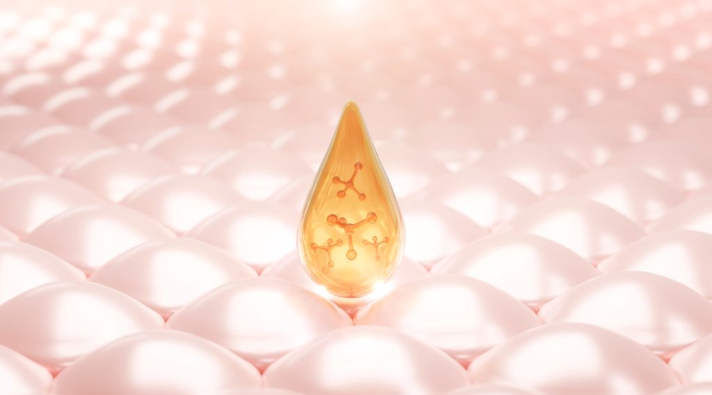 MOLEQ®10 TRANSPARENT SOLUTION MoleQ® is a proprietary process technology to make the fat-soluble ingredients dispersed into the water in molecular grade to form a totally clear& stable solution. MoleQ® can help reduce the oxidative damage that leads to muscle fatigue, skin damage and brain and lung diseases.